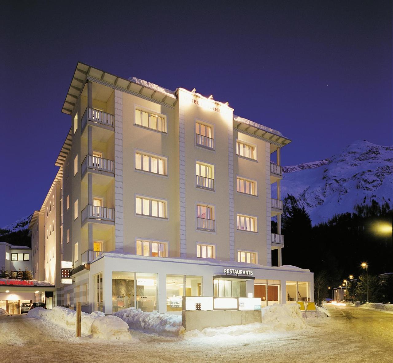 Hotel Laudinella St. Moritz Bagian luar foto